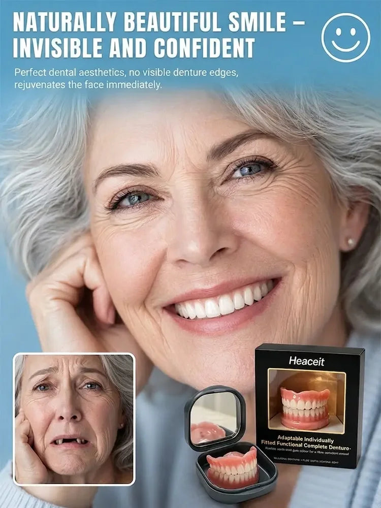 🎁Ends Today: 70% OFF! 🦷Advanced Customized Full Denture Set🦷 (🔥10,000+ Sold In Last 30 Day)