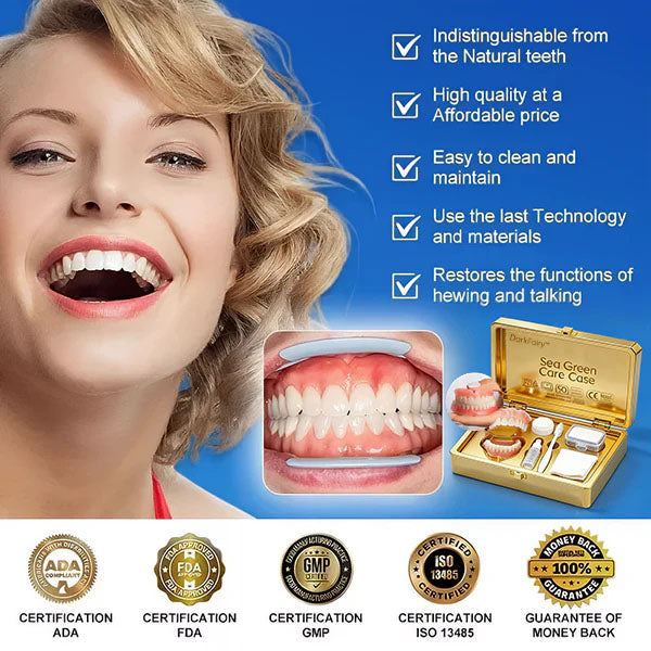 ⚡ Ends Today: 50% OFF! Smile More Comfortably Again