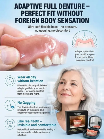 🎁Ends Today: 70% OFF! 🦷Advanced Customized Full Denture Set🦷 (🔥10,000+ Sold In Last 30 Day)