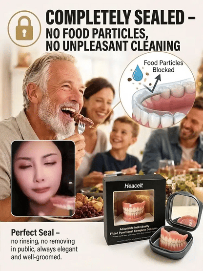 🎁Ends Today: 70% OFF! 🦷Advanced Customized Full Denture Set🦷 (🔥10,000+ Sold In Last 30 Day)