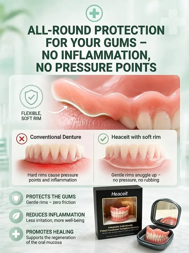 🎁Ends Today: 70% OFF! 🦷Advanced Customized Full Denture Set🦷 (🔥10,000+ Sold In Last 30 Day)