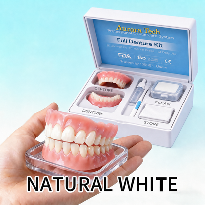 Custom-Fit Instant Smile Dentures – Natural Looking Comfort Fit