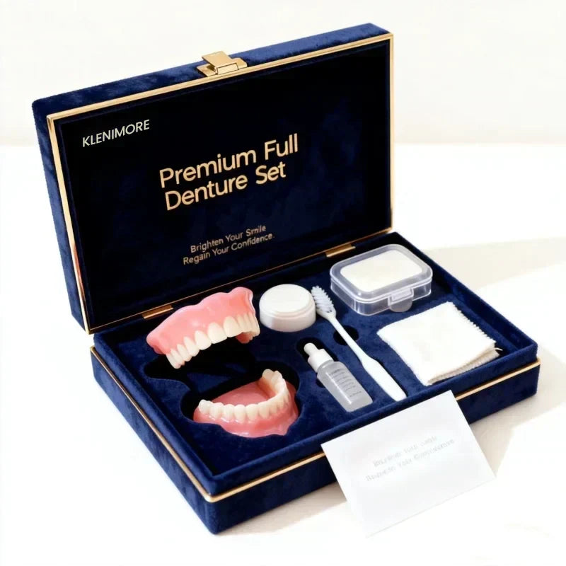 ⏰ Ends Today: 50% OFF! 🌎 KLENIMORE™ Daily Smile Confidence Set — Natural Look, Easy Everyday Wear