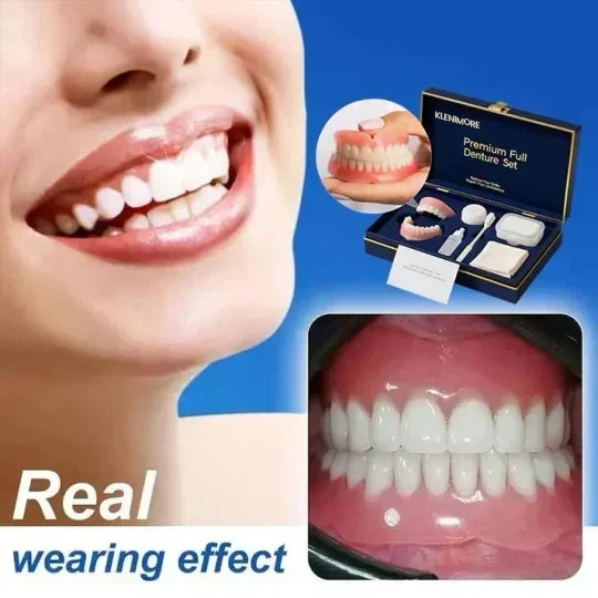 ⏰ Ends Today: 50% OFF! 🌎 KLENIMORE™ Daily Smile Confidence Set — Natural Look, Easy Everyday Wear