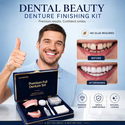 ⏰ Ends Today: 50% OFF! 🌎 KLENIMORE™ Daily Smile Confidence Set — Natural Look, Easy Everyday Wear